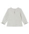 Blouse b&eacute;b&eacute; fille &agrave; volants gris BELUGA CHINE