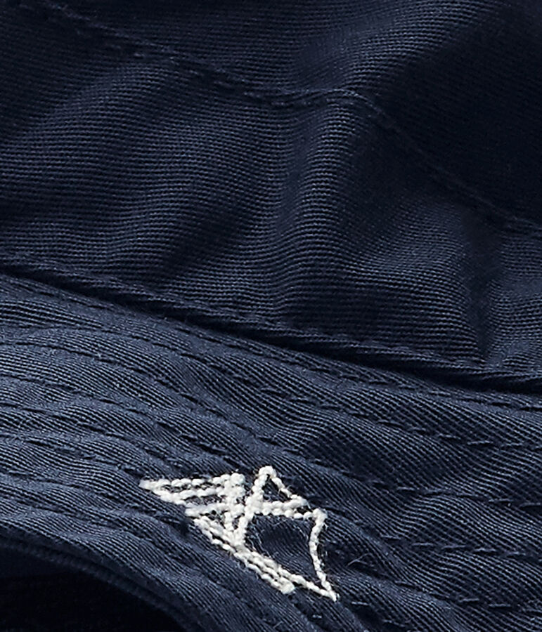 Bob b&eacute;b&eacute; gar&ccedil;on en twill bleu SMOKING