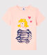 Tee-shirt manches courtes enfant fille