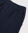 Pantalon flare en coton enfant fille bleu SMOKING