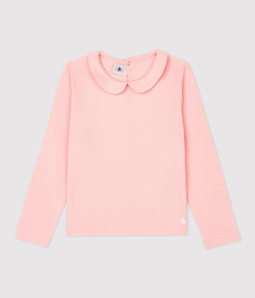 Tee-shirt manches longues en coton enfant fille