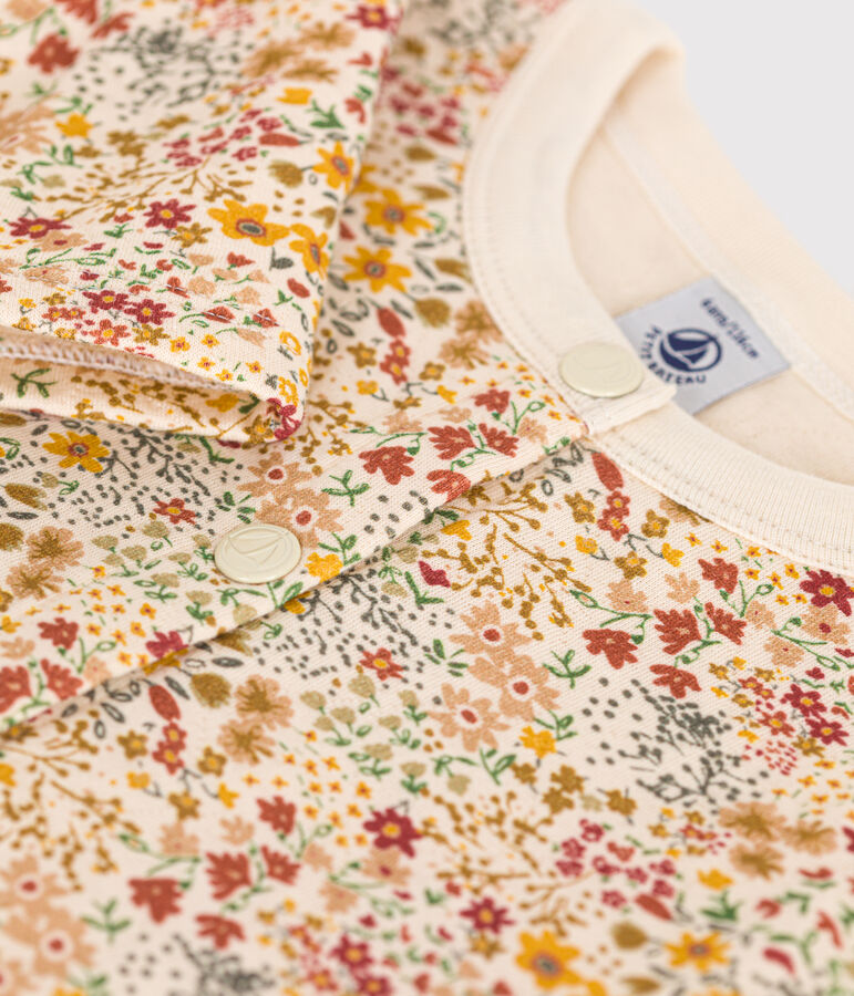 Cardigan en tubique enfant fille AVALANCHE/ CUIVRE/ MULTICO