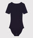 Body en coton et élasthanne femme