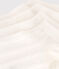 Lot de 2 paires de chaussettes unies en jersey de coton enfants variante 1