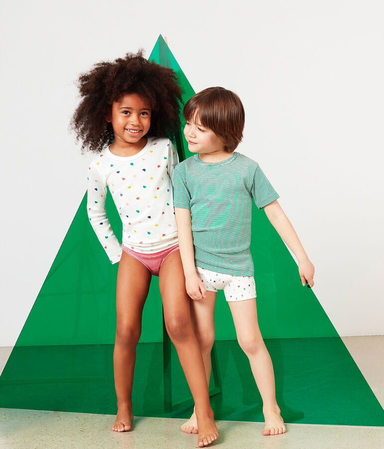 Duo de tee-shirts manches courtes petit gar&ccedil;on multicouleur