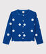 Cardigan en coton et lin enfant fille