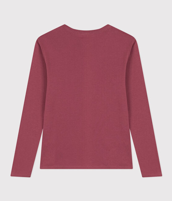 Tee-shirt L'ICONIQUE col rond en coton Femme marron JUKE BOX