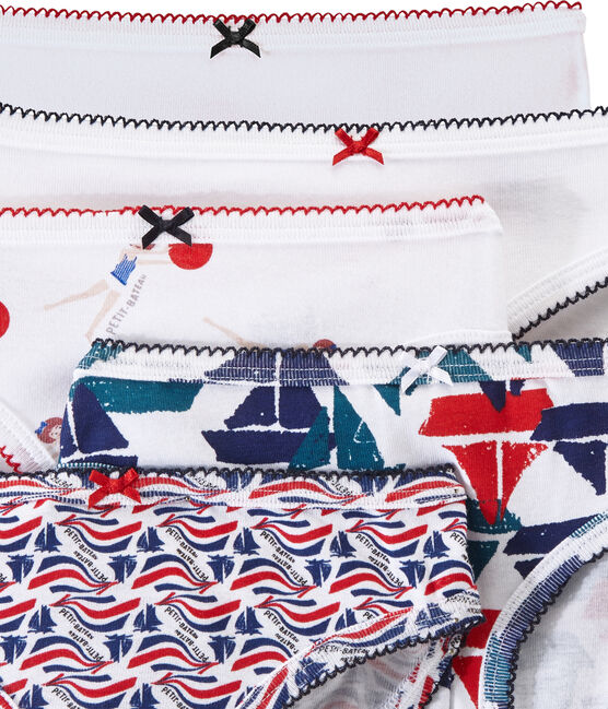 La culotte culte fille blanc LOT