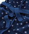 Robe de chambre enfant en polaire bleu MEDIEVAL/blanc MARSHMALLOW