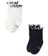 Lot de 2 paires de chaussettes mi-basses bébé fille