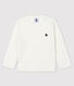 Tee-shirt manches longues en coton b&eacute;b&eacute; gar&ccedil;on