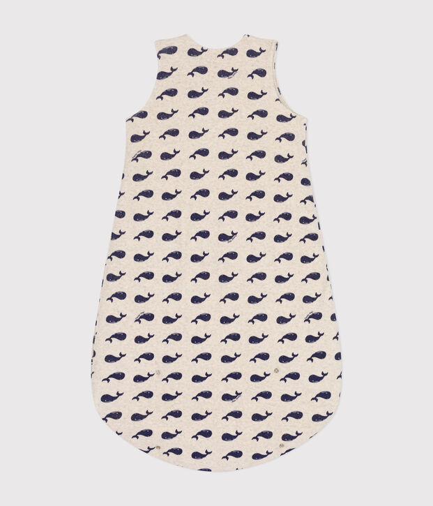 Gigoteuse baleine  en velours b&eacute;b&eacute; TOG 3 beige/bleu