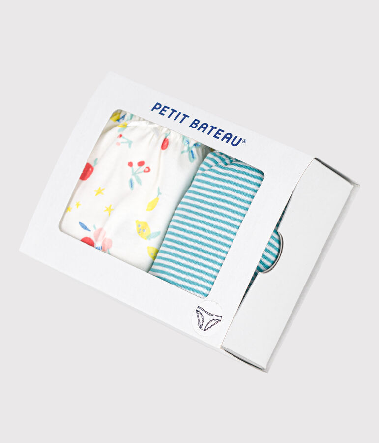 Lot de 2 culottes froufrou en coton femme variante 1