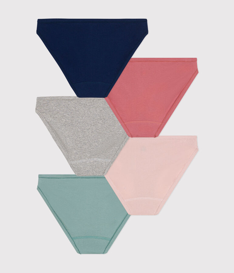 Lot de 5 culottes en coton femme variante 1