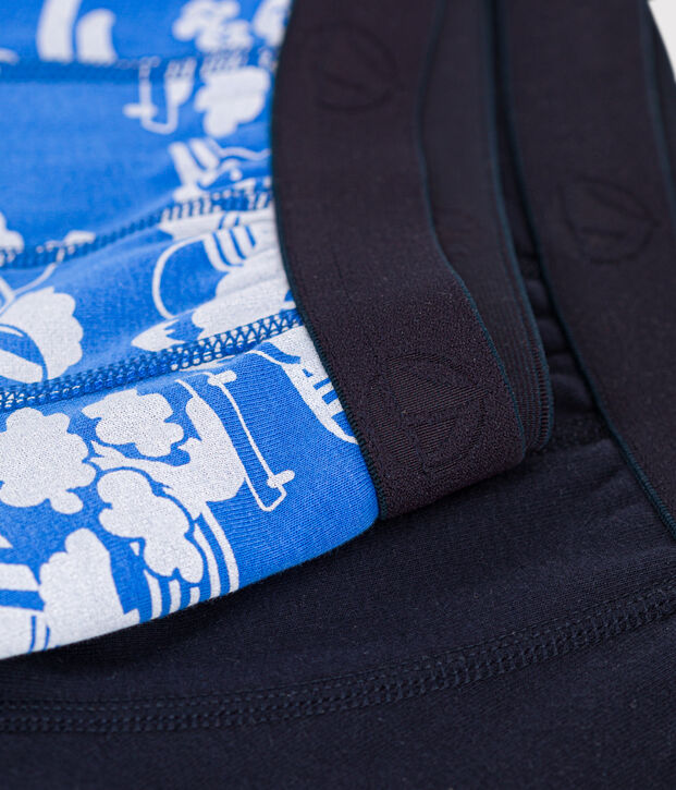 Lot de 2 boxers en coton enfant multicouleur