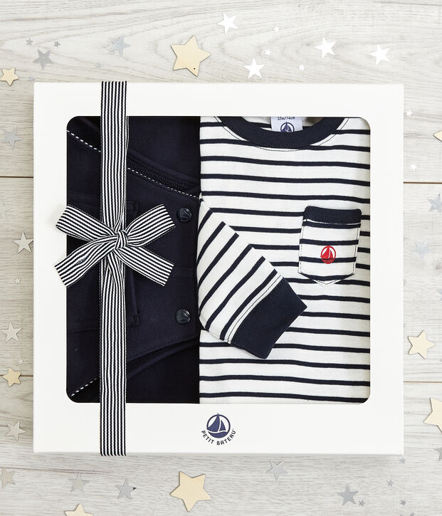 Coffret cadeau b&eacute;b&eacute; gar&ccedil;on multicouleur