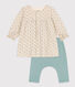 Robe en tubique et legging bébé