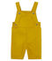 Salopette courte bébé garçon en twill vert BAMBOO