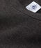 Tee-shirt L'ICONIQUE col rond en coton bio Femme gris CITY CHINE
