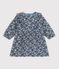 Robe manches longues bébé en gaze de coton imprimée ROVER/ MULTICO