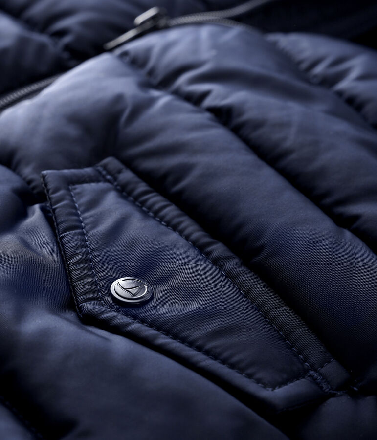 Doudoune matelass&eacute;e b&eacute;b&eacute; gar&ccedil;on bleu