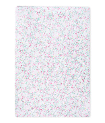 Drap Housse Bebe Fille 1x60 Ecume Multico Petit Bateau Drap Housse Bebe Fille 1x60 Ecume Multico Petit Bateau