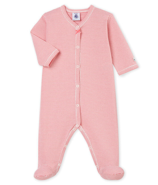 Dors bien bébé fille rose CHEEK/blanc MARSHMALLOW
