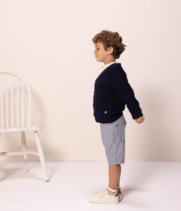 PETIT BATEAU - Bermuda en toile de coton rayé enfant garçon