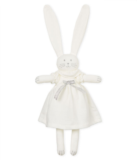 Doudou lapin raffiné blanc MARSHMALLOW