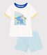 Pyjama short enfant en coton