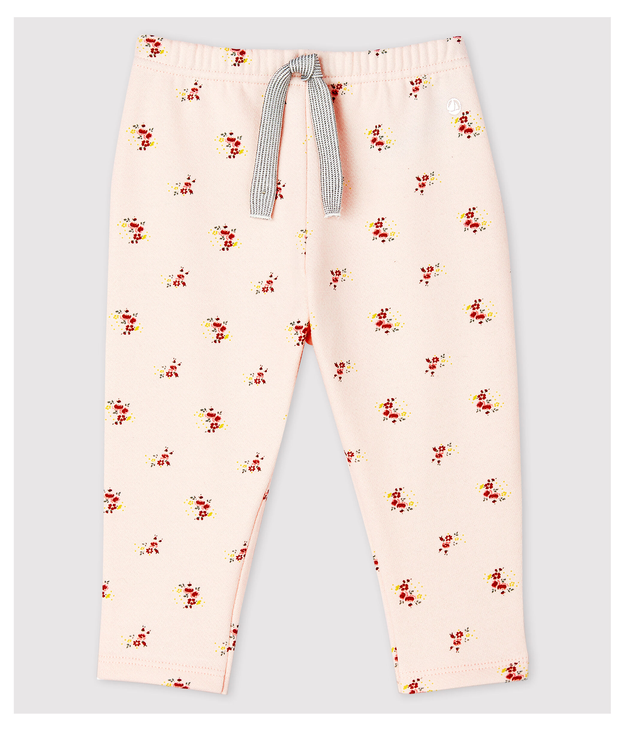 Pantalon imprimé en molleton bébé fille FLEUR/MULTICO Petit Bateau
