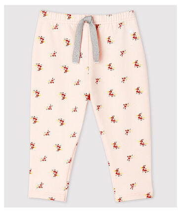 PETIT BATEAU - Pantalon imprimé en molleton bébé fille