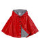 Cape de pluie vernis bébé fille rouge TERKUIT