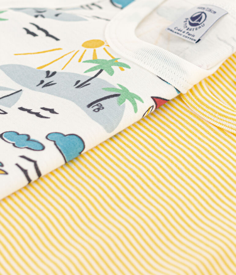 Lot de 2 d&eacute;bardeurs explorateur en coton petit gar&ccedil;on variante 1