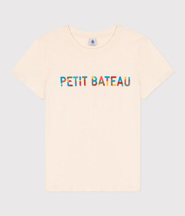 Tee-shirt LE DROIT col rond en coton Femme