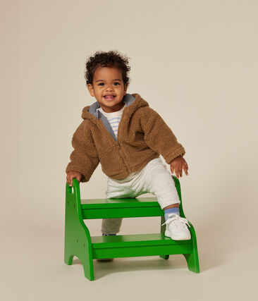 Veste à capuche en sherpa bébé