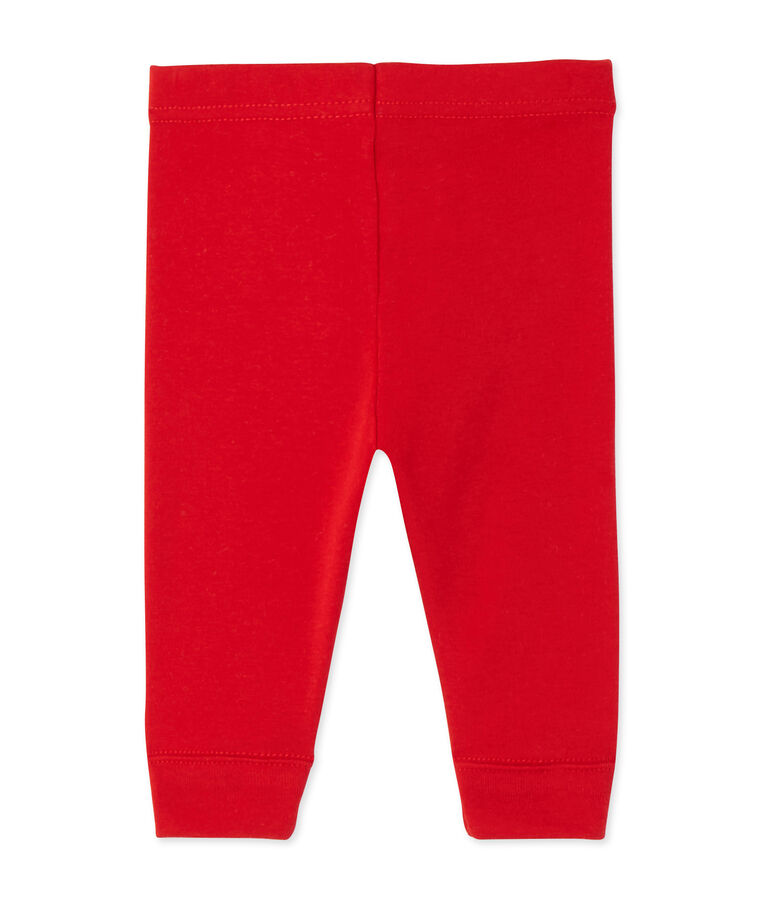 Legging b&eacute;b&eacute; fille rouge FROUFROU