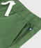 Pantalon enfant en coton vert PALMERAIE