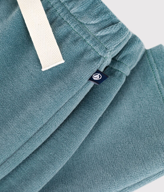 Pantalon bébé en bouclette velours uni GOBELIN