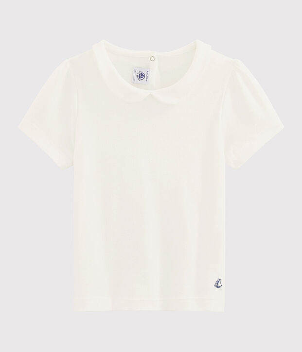 Tee-shirt enfant fille blanc