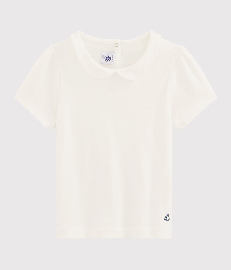 Tee-shirt enfant fille blanc