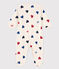 Surpyjama bébé en polaire blanc AVALANCHE/ MULTICO