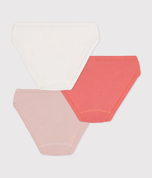 Lot de 3 culottes en coton multicouleur
