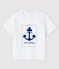 Tee-shirt bébé garçon blanc ECUME