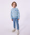 Pull enfant en tricot bleu FLO/ MILK