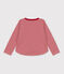 Tee-shirt manches longues en tubique enfant fille / garçon STOP/ MONTELIMAR