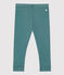 Legging en coton bio bébé vert BRUT
