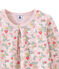 Chemise de nuit petite fille rose JOLI/blanc MULTICO