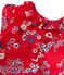 Robe bébé fille imprimée rouge PEPS/blanc MULTICO