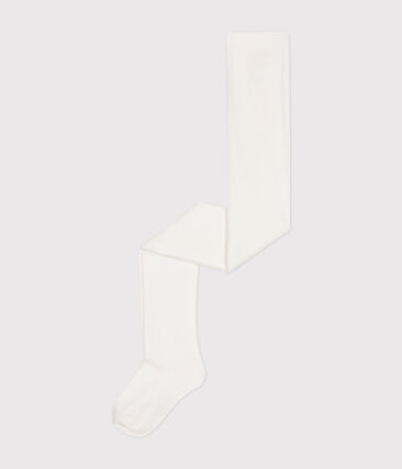 Collant uni en jersey de coton uni enfant